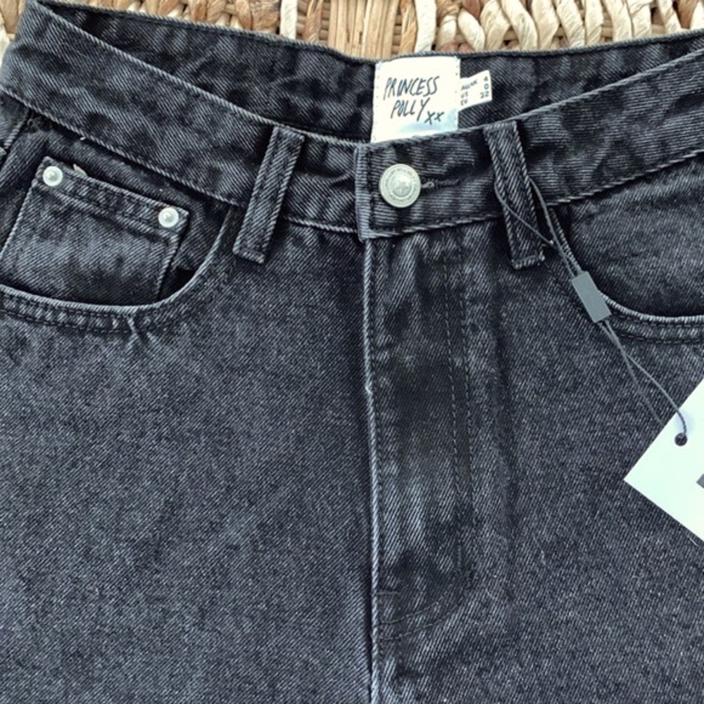Princess Polly Black Sevina Wide Leg Jean - Picture 8 of 16